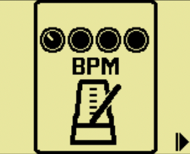 「MS-50G+」の「BPMモジュール」イメージ画面